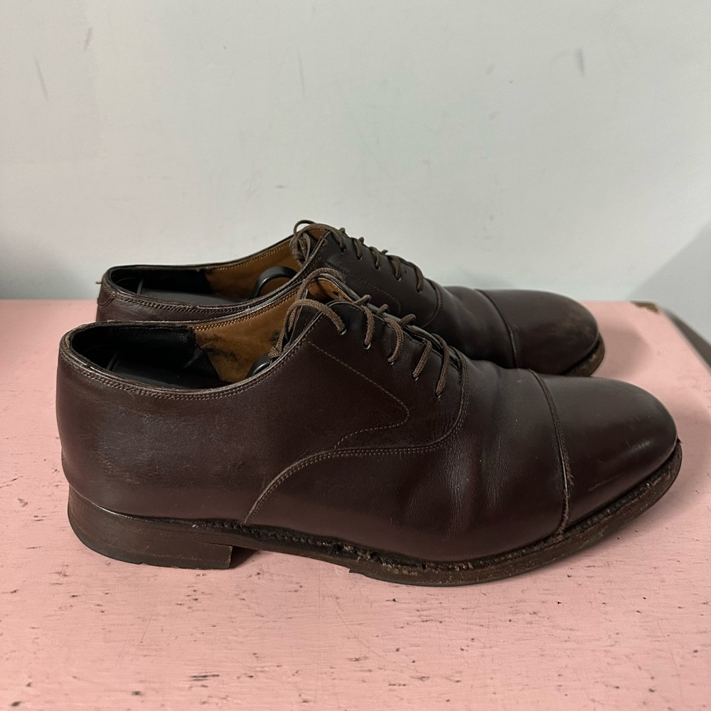 Meermin Mallorca Leather Dress Shoes Mens UK SZ 7.5 US Size 8.5 Goodyear Welted